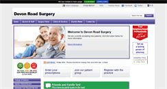 Desktop Screenshot of devonroadsurgery.co.uk