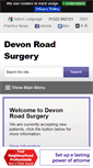 Mobile Screenshot of devonroadsurgery.co.uk
